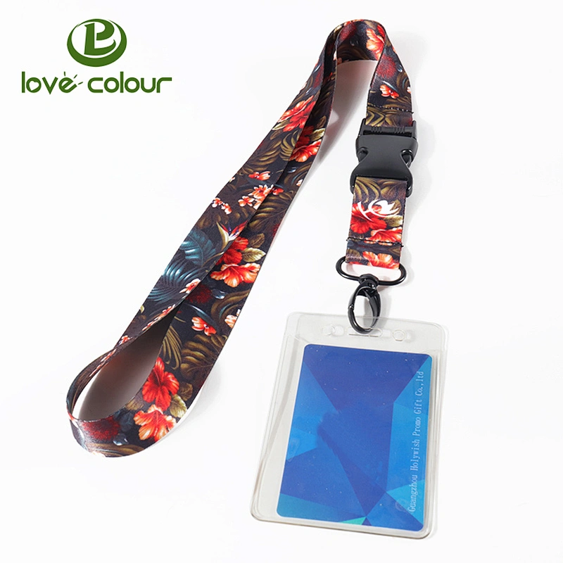 Hot Sale! Promotional Gift Economic Custom Strap Polyester Material Lanyard For Staff