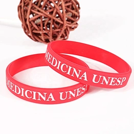 Good quality custom multi-color printing silicone bracelet