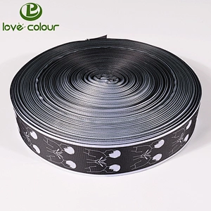 Wholesale customize print ribbon with company logo and name on it