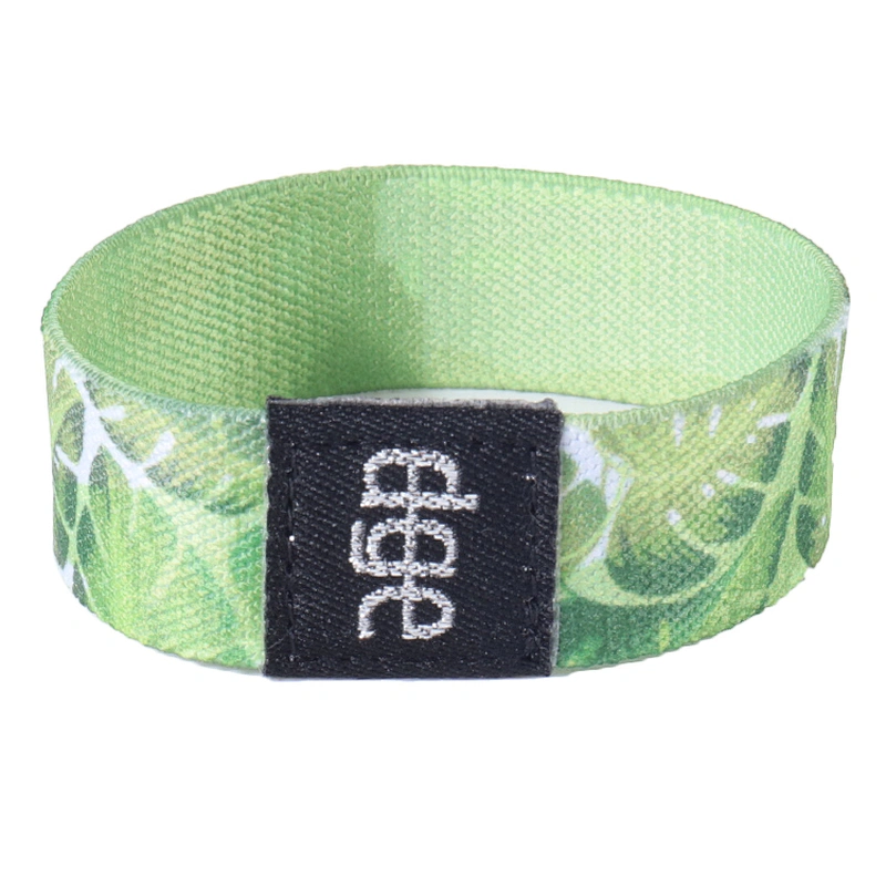 Festival event Polyester Cloth RFID elastic Wrist bands