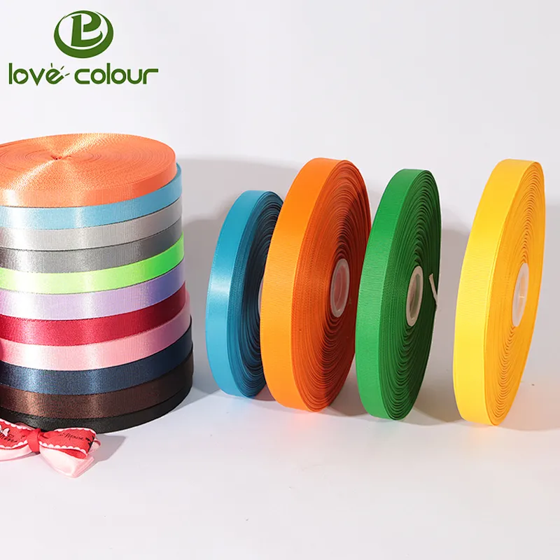 Custom pattern satin ribbon for party