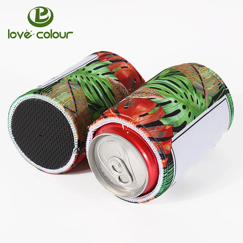 Custom printing 5mm thickness neoprene stubby cooler sleeve