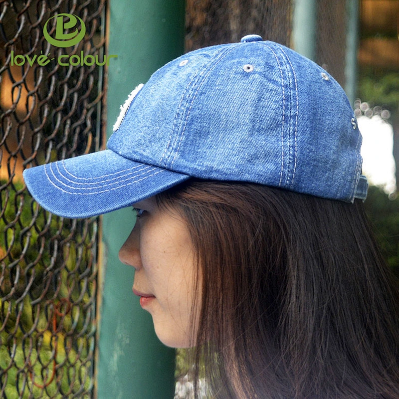 Women's Cowboy Denim Baseball Cap Sports Outdoor Casual Hat in Guangzhou