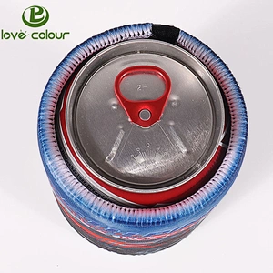 Printing Beer Drinks Can Cooler Insulated Neoprene Sleeve Holder
