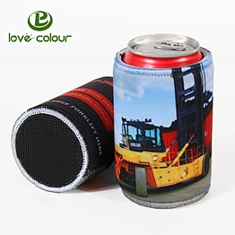 Factory direct sale custom full color neoprene cooler stubby can holder Sleeve