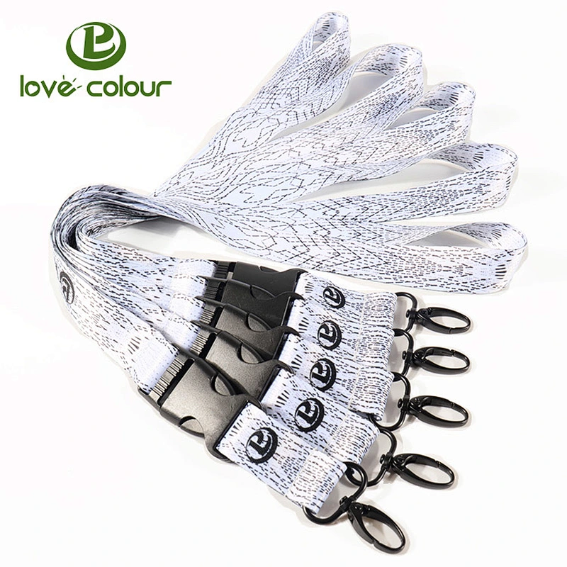 Promotional new printing logo custom lanyard for convention