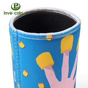 Soft neoprene insulated beer can / bottle cooler stubby holder for wholesale