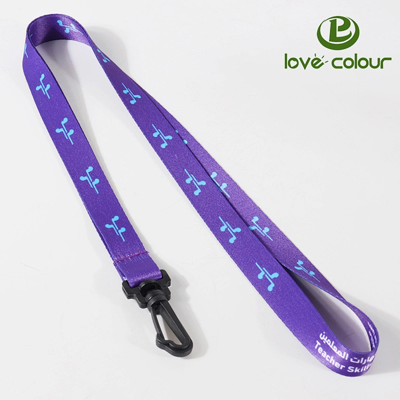 Guangzhou factory design polyester funny lanyards for keys