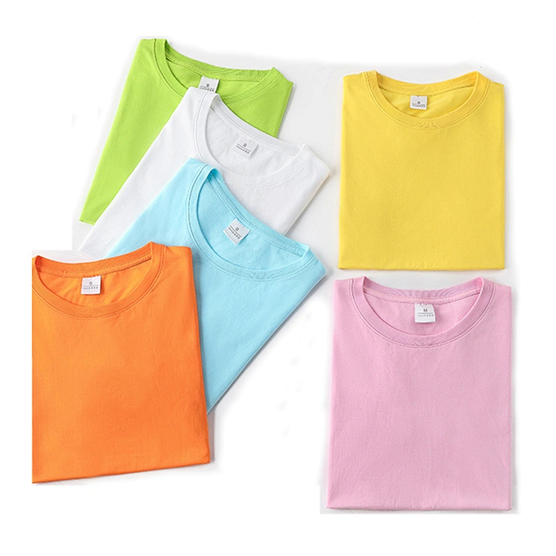 Summer Fashion Personalized Print T-shirt Custom Polyester Cotton Activities T Shirt