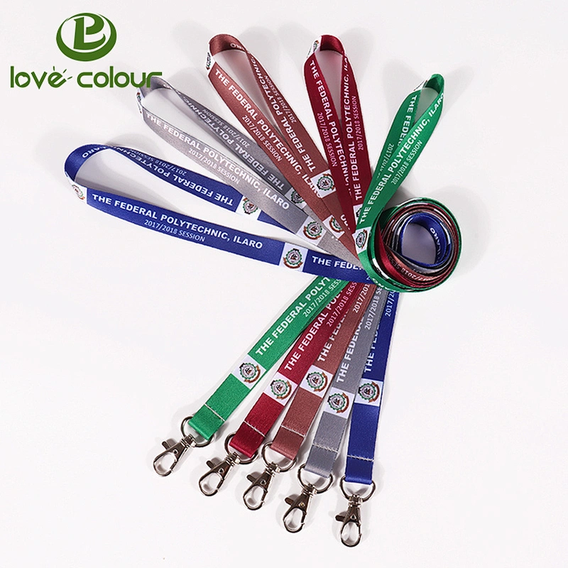 Customized Polyester Sublimation Festival Party Printing Lanyard Strap