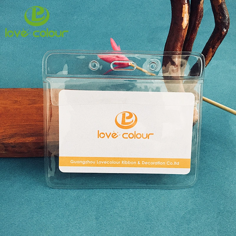 Custom pvc id card holder with printing lanyard