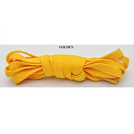 Custom Printed Shoe Laces Flat Cotton polyester Shoelaces For Promotional Gift