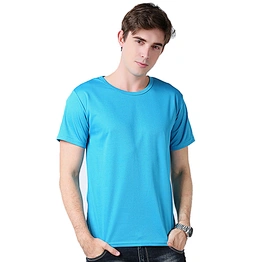 In Stock Cheap Promotional Quick Dry Sports Gym T shirts For Men
