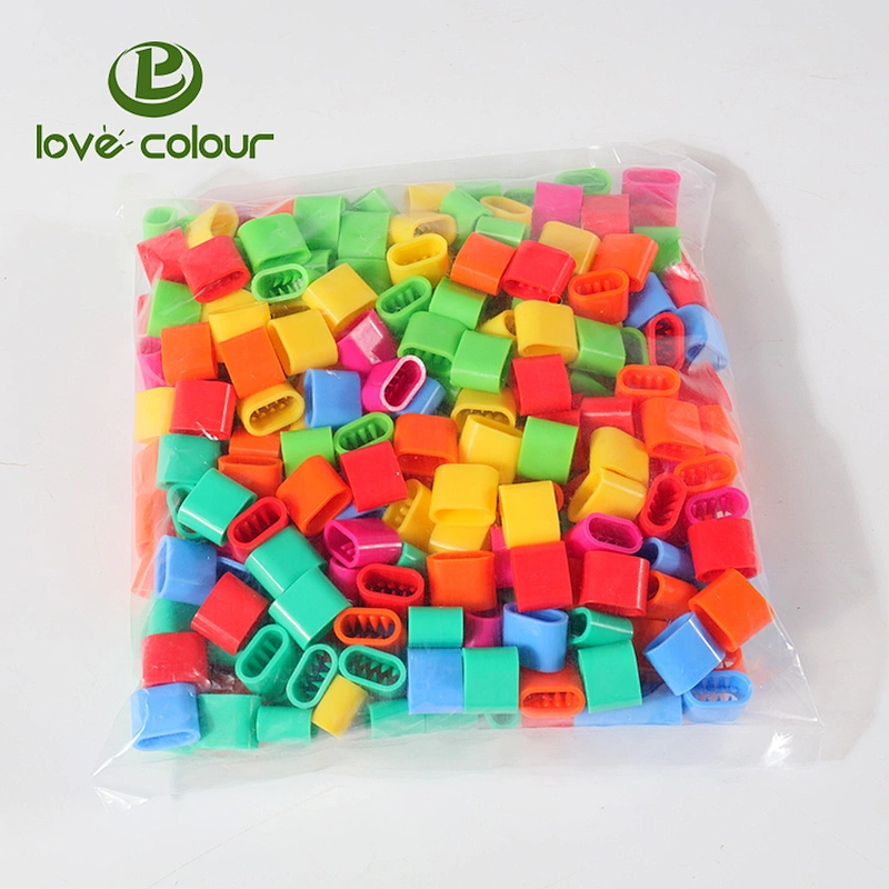 Cheap wholesale colorful plastic wristband closures
