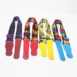 Instrument accessories thermal transfer polyester guitar strap