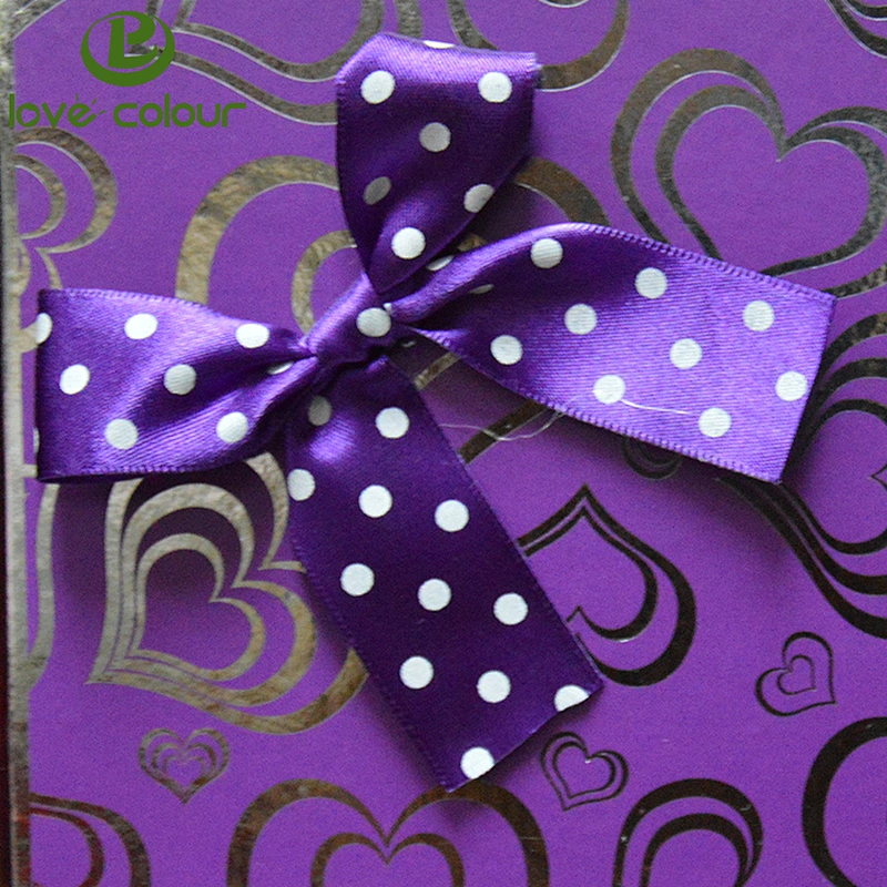 Character Custom Print Colorful Letters Beautiful Satin Ribbon For Wholesale
