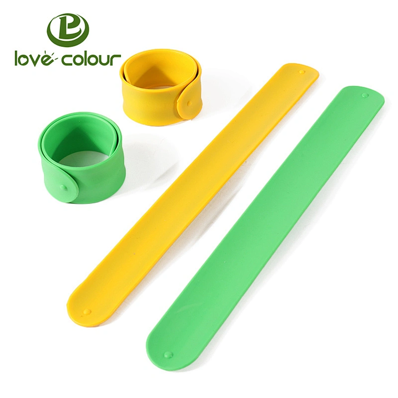 Hot Product Custom Silicone Rubber Snap Bracelets as Promotion Gift