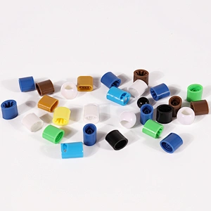 Strong teeth inside Plastic one way self locking slider for wristband