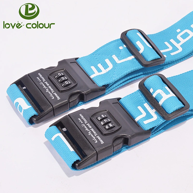 Wholesale luggage belt plastic custom tsa lock