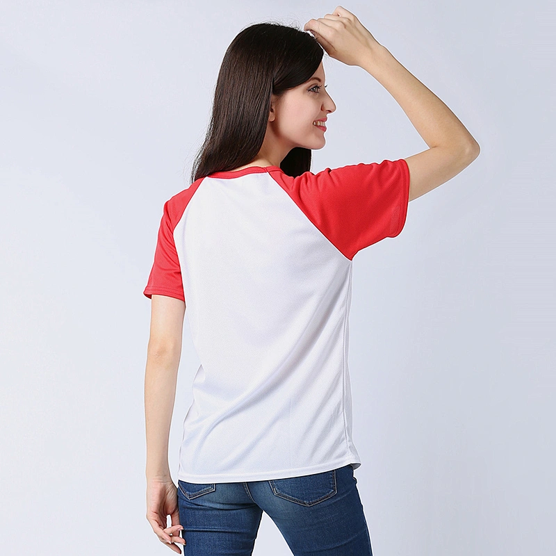 Cheap Custom Black White Clothing Plain Raglan Sleeve Men's T-Shirt
