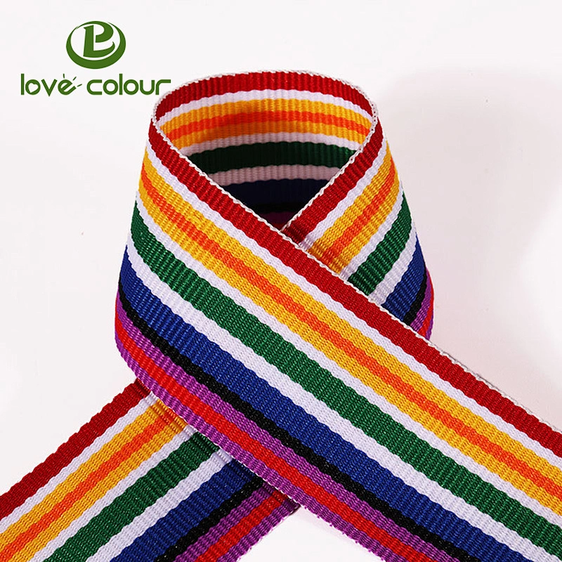 Lovecolour colorful sports medal polyester ribbon