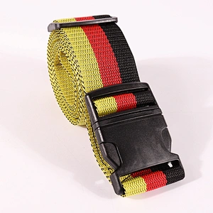 Polyester custom colorful printing luggage accessories strap in hight quality