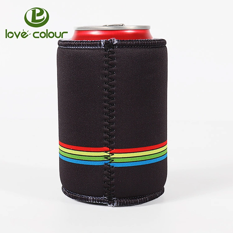 Custom Sublimation Printing Neoprene Can Cooler Sleeve Bag