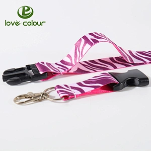 Customized Printing Fabric School Lanyard for Students