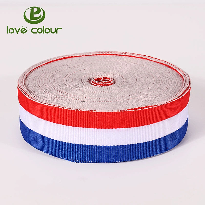 High quality custom polyester webbing for promotion in different color