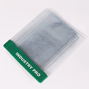 PVC vinyl id badge holder for events