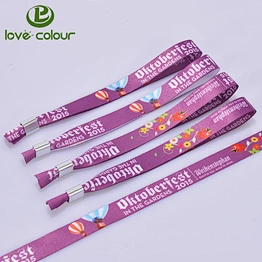 New arrival heat transfer print custom pattern color sublimation wristband