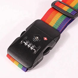 Wholesale luggage belt plastic custom tsa lock