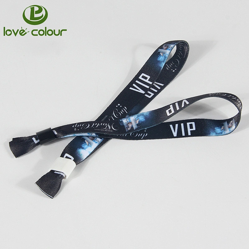 Chinese supplier sublimated digital printed wristbands for event&music