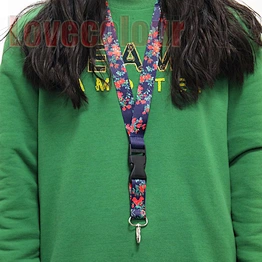 Custom Event Polyester Lanyard Strap for team activites