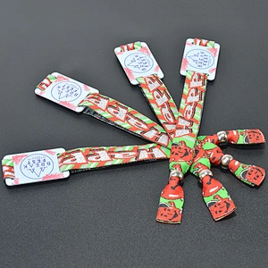 Factory custom woven bracelets with RFID chip
