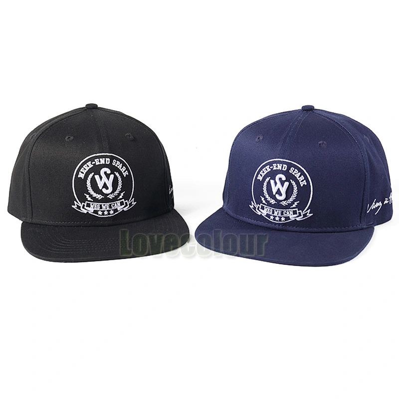 Embroidered logo cap bulk custom snapback hat for sports