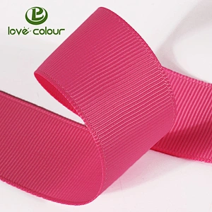 Pink grosgrain ribbon wholesale make for hair accessories