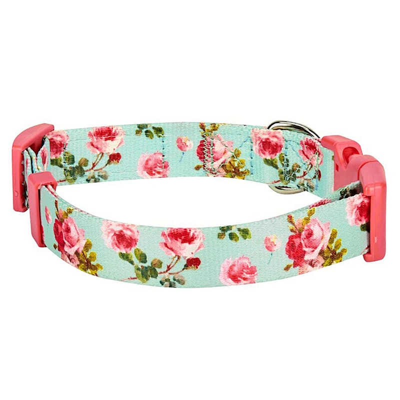 Cheap Personalized diy sublimation printing logo adjustable pet dog collars