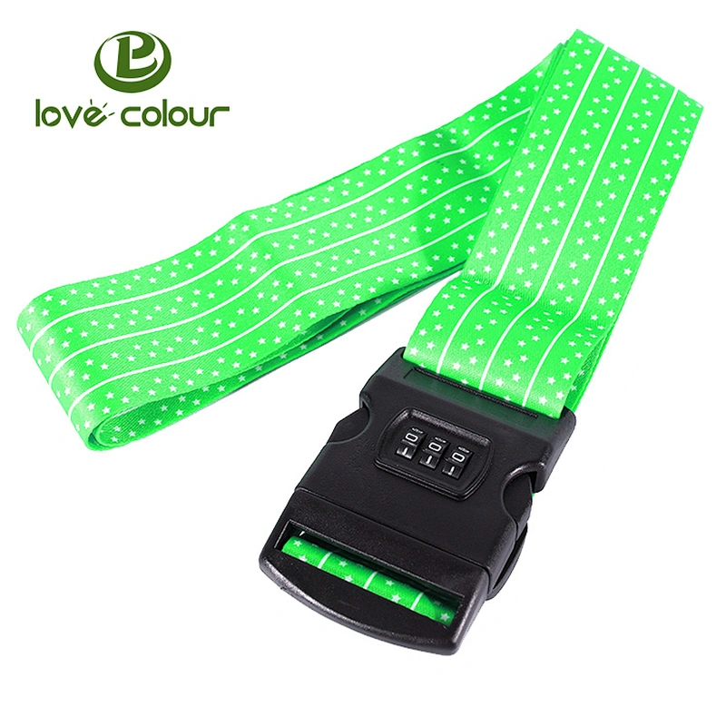 Custom Made Polyester Embroidered Luggage Strap for Sale