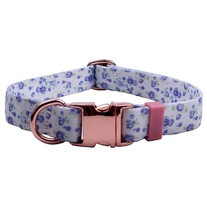 Heavy Duty Metal Hardware Polyester dog pets collar