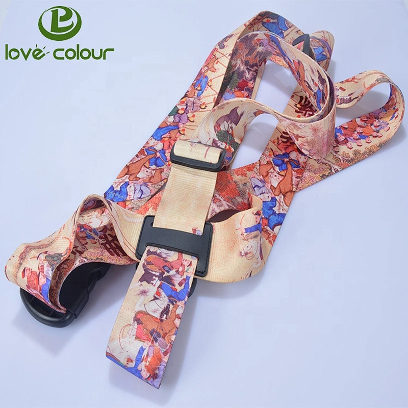 Wholesale High Quality 4.2 Meters Length Long Cross Luggage Strap Belt Travel Luggage Packing Strap