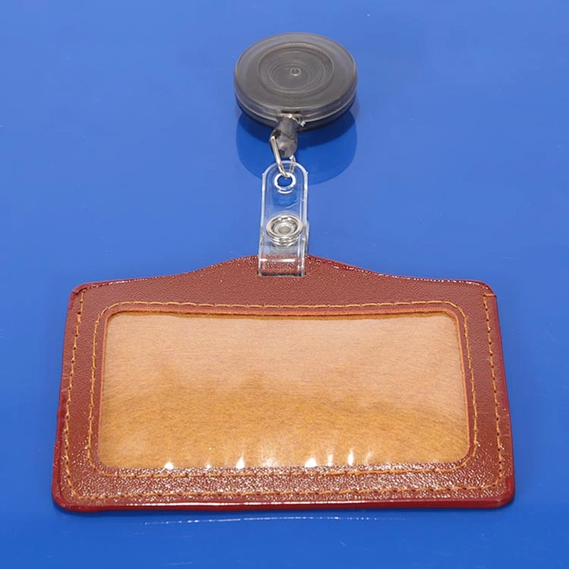 Custom retractable badge holder pull reel for ID card holder hot products