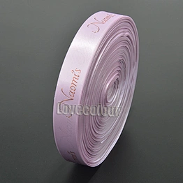 Custom polyester satin webbing ribbon decorative fabric strap