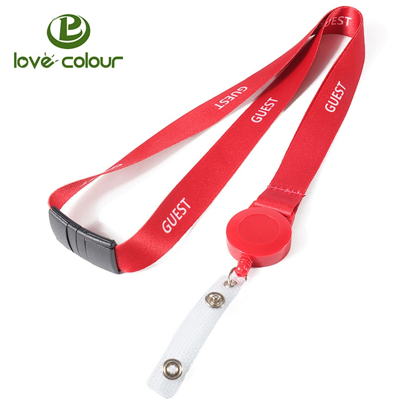 Custom make retractable reel nursing badge holders with lanyard card holder