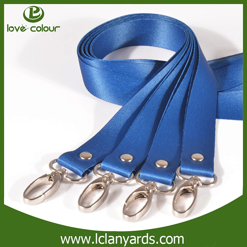 New custom polyester blank lanyard strap