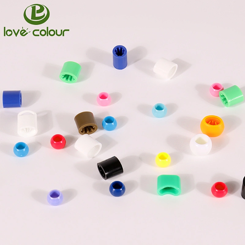 Colorful One way plastic snap closure wristband lock for wholesale