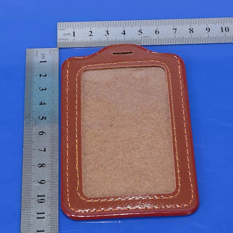 New style leather convention badge holders