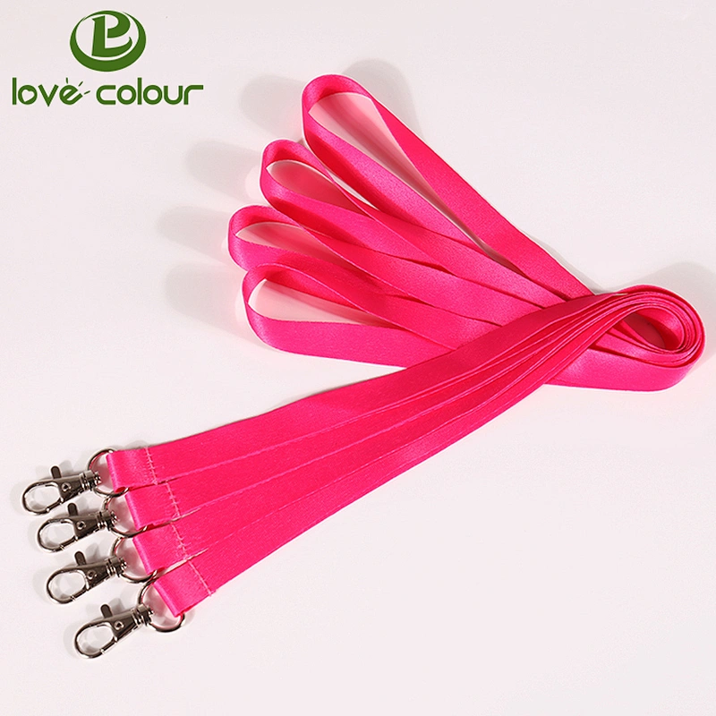 Wholesale price polyester blank lanyards for promotional events with card holder