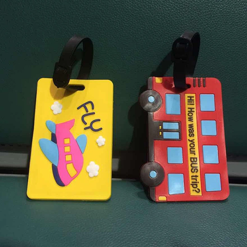 Wholesale luggage tags no minimum order in stock