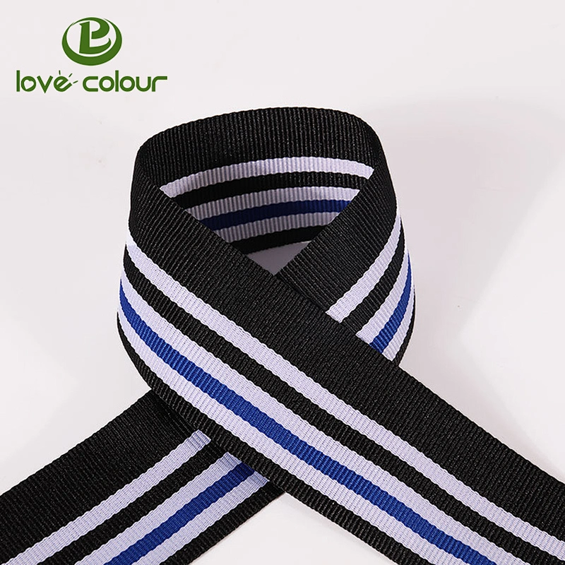 Custom bulk Eco-friendly polyester webbing with different size and color